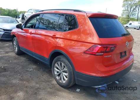 2019 Volkswagen Tiguan 2.0T S from USA, damaged, VIN 3VV0B7AX8KM165178